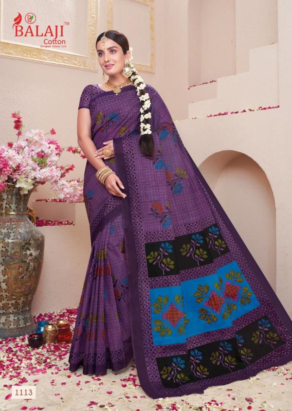 Balaji Leelavathi Cotton Sarees Vol-11 Cotton Designer Saree Collection